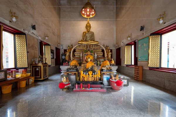 Бангкок Таїланд Червня 2022 Року Ват Пат Сінкхон Старий Храм — стокове фото
