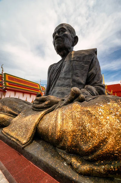 Samut Sakhon Thailand July 2022 Wat Kalong Temple Famous Talismans — Fotografia de Stock