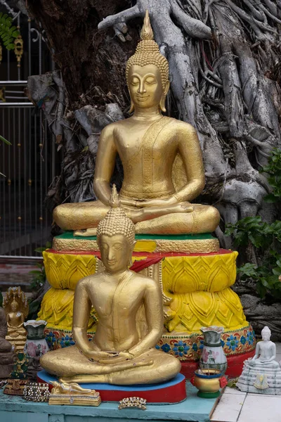 Samut Prakan Thailand July 2022 Wat Sao Thong Nok Temple — Stock fotografie