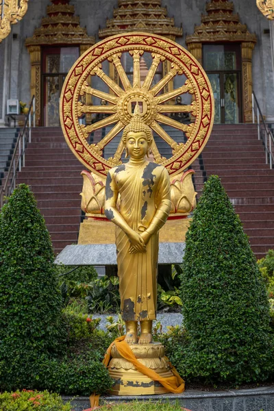 Title Samut Prakan Thailand July 2022 Wat Siri Sao Thong — Fotografia de Stock