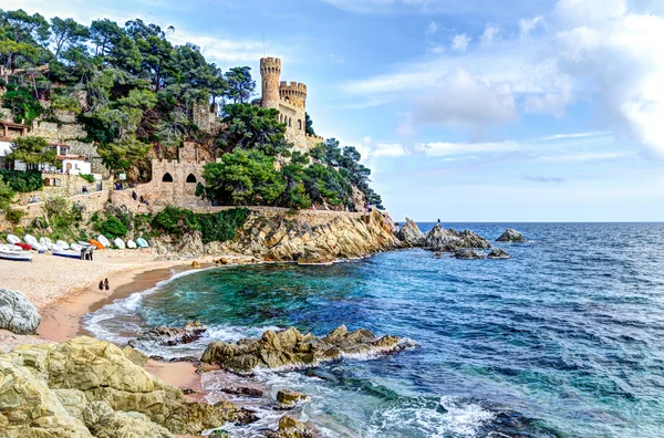 Mar Mediterrâneo na Costa Brava — Fotografia de Stock