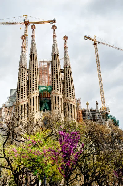 Passion façade of the Sagrada Familia, Barcelona — ストック写真