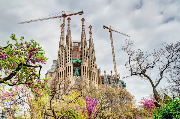 Passion façade of the "Sagrada Familia", Barcelona — ストック写真