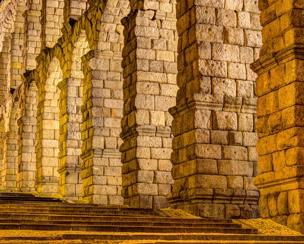 The Aqueduct of Segovia, Spain — Stock Photo, Image