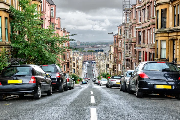 Gardner street, Glasgow — Zdjęcie stockowe