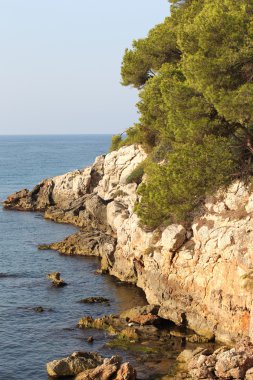 menorca Adası üzerinde manzara