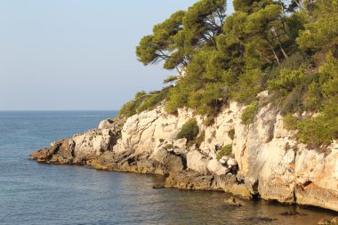 menorca Adası üzerinde manzara