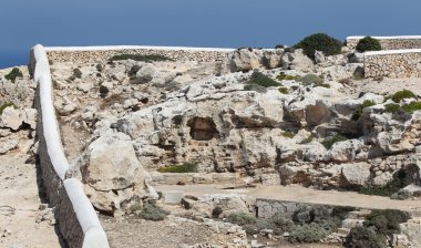 menorca Adası üzerinde manzara