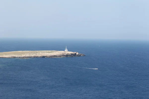 Liggend op het eiland menorca — Stockfoto