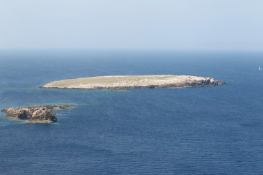 menorca Adası üzerinde manzara
