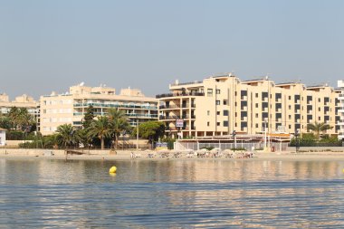 ibiza Adası üzerinde manzara