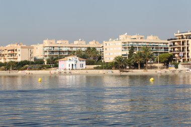 ibiza Adası üzerinde manzara