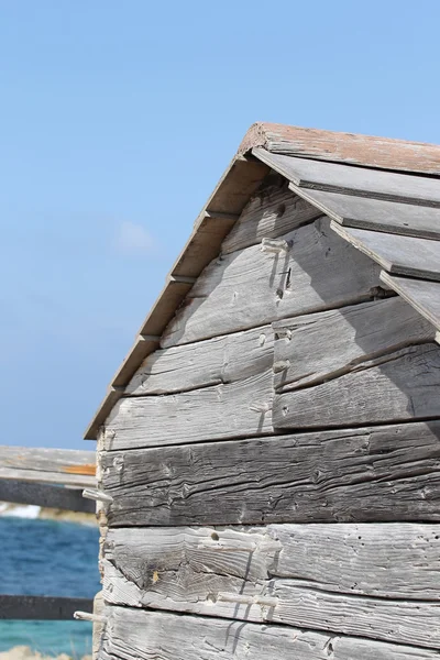 Bauen am Strand — Stockfoto