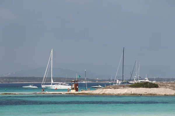 ヨットと海の風景 — ストック写真