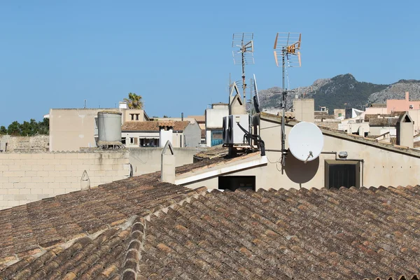 Město alcudia, mallorca — Stock fotografie