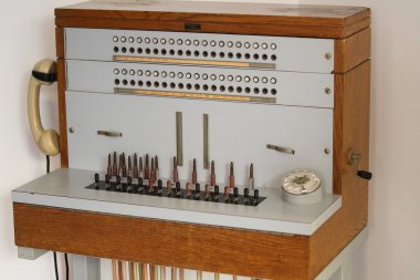 eski telefon santrali