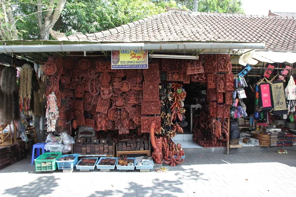 Tienda de recuerdos en Kuta, Bali, Indonesia, Sudeste Asiático —  Fotos de Stock