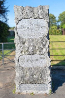 1292 'deki Irvine Köprüsü Muharebesi öncesinde William Wallace' ın İskoç Kampı Bağımsızlık Savaşı sırasında.