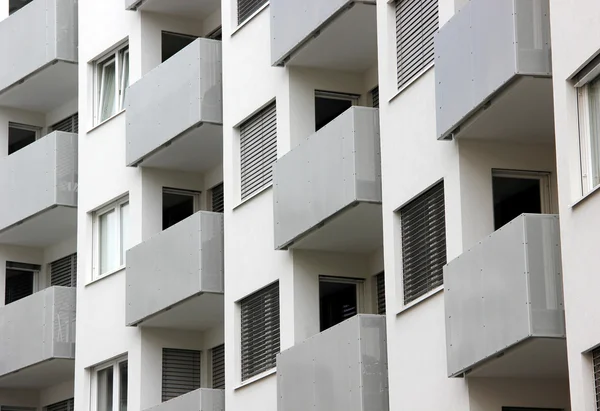 Edificio balcones en repetición —  Fotos de Stock