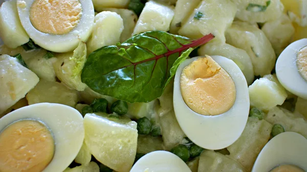 Salada de ovo de batata Fotografias De Stock Royalty-Free