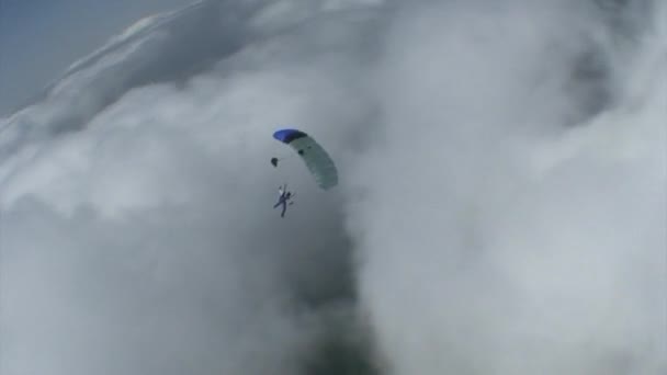 Skydiving vídeo — Vídeo de Stock