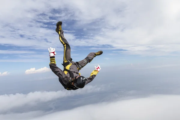 Skydiving fotoğraf. — Stok fotoğraf