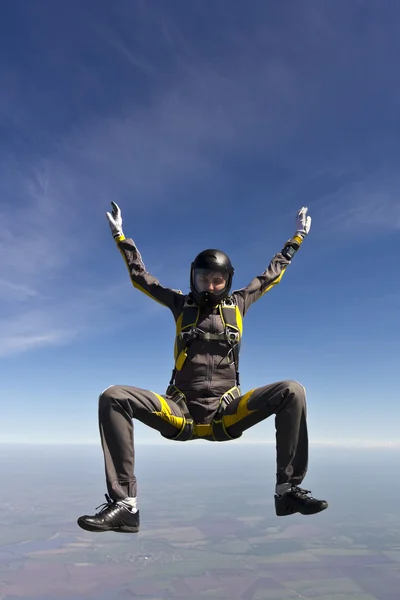 Skydiving photo. — Stock Photo, Image