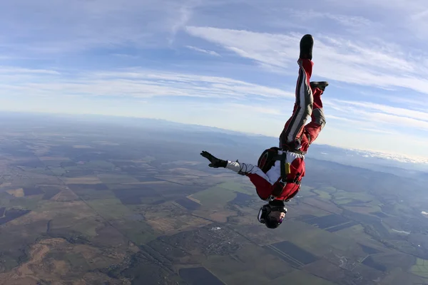 Skydiving foto — Foto Stock