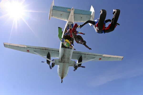 Skydiving photo — Stock Photo, Image