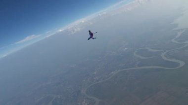 skydiving fotoğraf. Tandem.