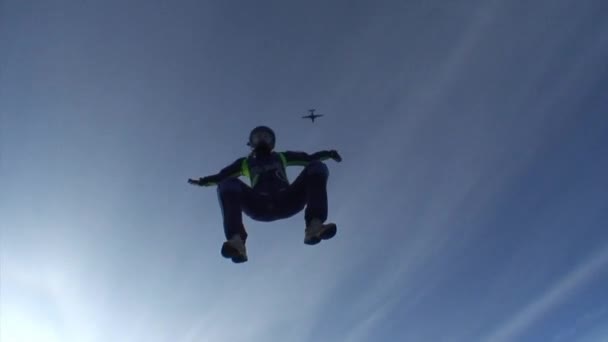 Video skydiving — Stok video