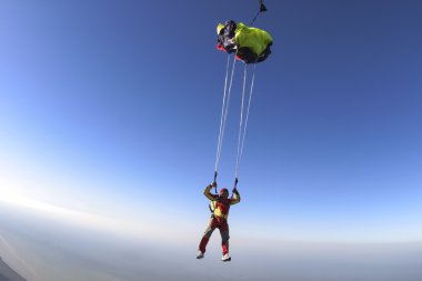 skydiving fotoğraf