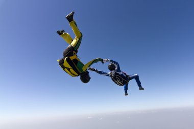 skydiving fotoğraf