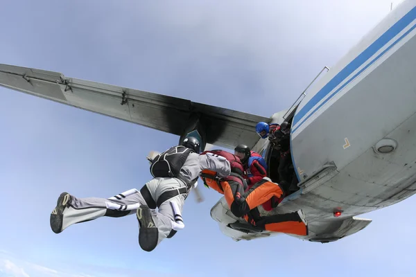 Skydiving photo — Stock Photo, Image