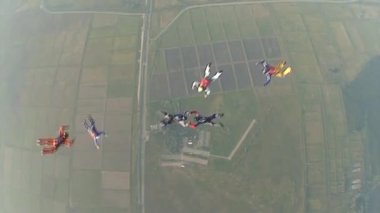 video skydiving