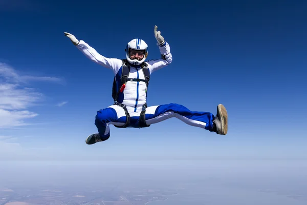 Skydiving foto . — Foto Stock