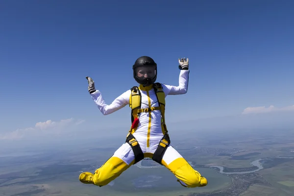 Skydiving foto . — Foto Stock