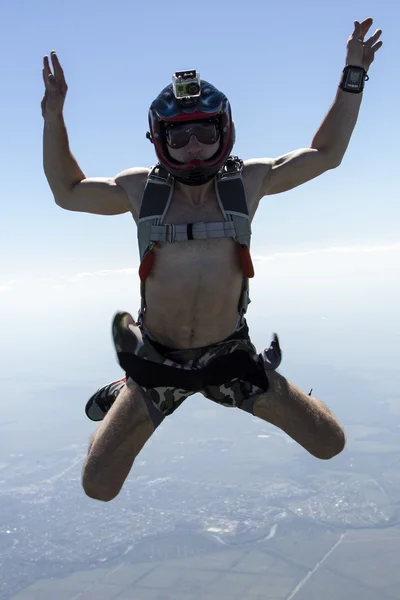 Skydiving foto — Foto Stock