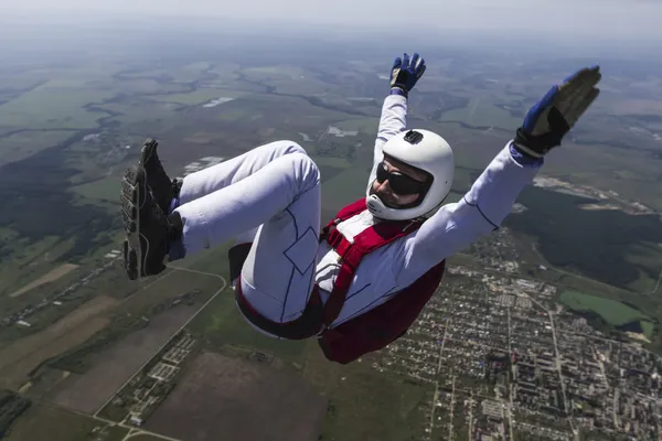 Skydiving photo. — Stock Photo, Image