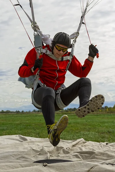 Skydiving foto . — Foto Stock