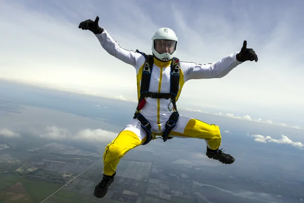 Skydiving foto . — Foto Stock