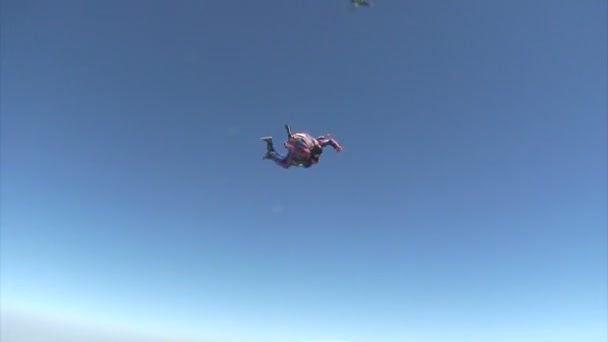 Skydiving videa — Stock video