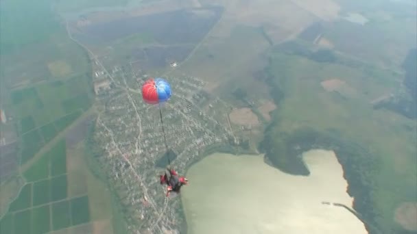 Vidéo de parachutisme 