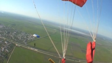 Paraşütçüler uçuş