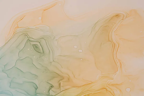 Fond Couleur Abstrait Peinture Alcool Dessinée Main Technique Encre Liquide — Photo