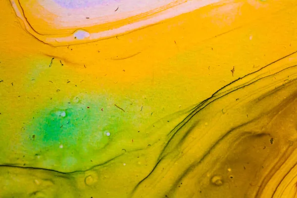 Abstract Bright Color Fluid Background Hand Drawn Alcohol Painting Liquid — Stock Photo, Image