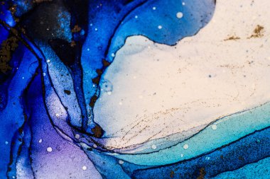 Soyut parlak renk sıvısı arka plan, elle çizilmiş alkol tablosu. Arkaplan tasarımı için sıvı mürekkep dokusu