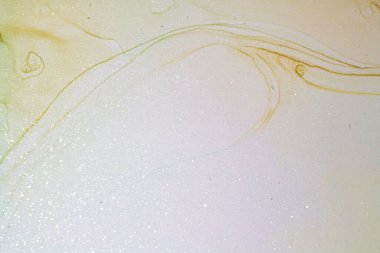 Soyut parlak parlak renk akışkan arka plan, altın çizgili el yapımı alkol tablosu. Yüksek çözünürlüklü arkaplan tasarımı için sıvı mürekkep dokusu