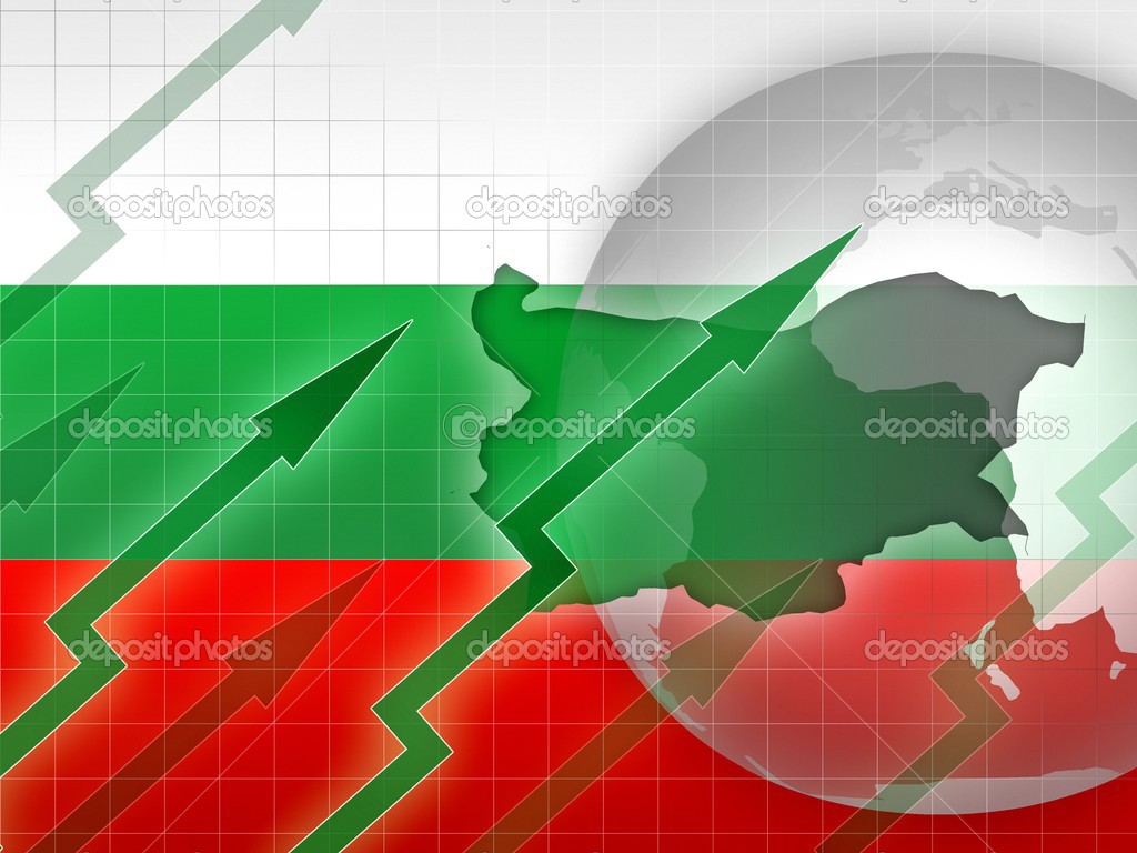 bulgaria economic growth concept background