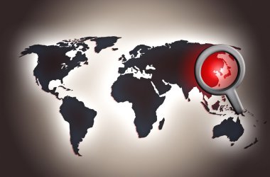 Kuzey Kore Haritası çakışma Uyarısı